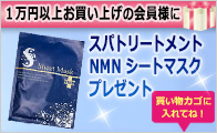 1万円以上　購入者全員プレゼント スパトリートメント NMN シートマスク